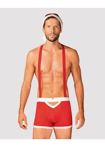 Férfi mikulás jelmez Obsessive Mr claus  s/m