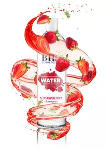 Víz alapú ízesített síkosító Btb water based flavored strawberry lubricant 250 ml