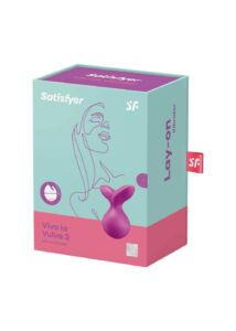 Viva la vulva 3 violet csiklóizgató lay-on vibrátor