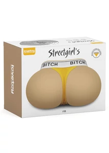 Fenék vagina és ánusz Streetgirl's 11 testszínű maszturbátor
