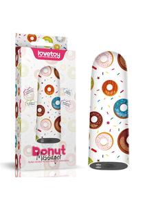 Újratölthető fánkmintás masszírozó Rechargeable donut massager