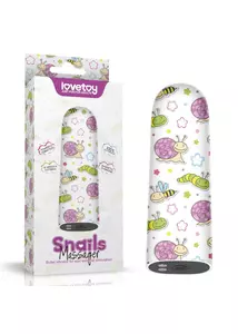 Újratölthető masszírozó mini vibrátor Rechargeable snails massager