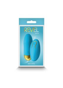 Távirányítós tojás vibrátor Revel winx - blue