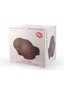 Fenék maszturbátor 2 sweet holes masturbator brown