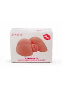 Kétlyukú popsi 2 sweet holes masturbator ii női fenék maszturbátor