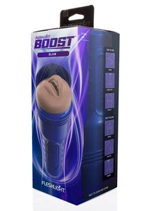 Élethű száj maszturbátor (natúr) Fleshlight boost blow lm flesh (rp)