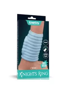 Vibráló péniszköpeny Vibrating wave knights ring