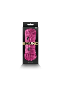 Kötözéshez Bound rope pink kötél 7.62 m