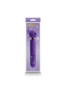 Revel fae purple 3 az egyben lökő vibrátor, masszírozó és csiklóizgató