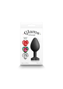 Fenékdugó M méret Glams xchange heart - medium