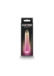 Mini vibrátor Chroma sunrise - medium