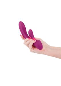 Bunny vibri Obsession Bonnie dark pink nyúl vibrátor