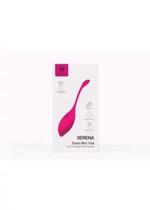 Applikációs vibrációs tojás Realov Serena Smart Mini Vibe Red 18,5 cm