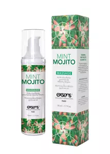 Melegítős masszázs olaj Warming gourmet massage oil Mint Mojito 50ml