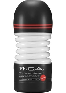 Előre síkosított férfi maszturbátor Tenga rolling head cup strong