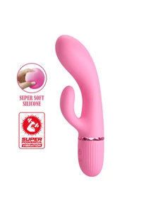 Csiklókaros g-pont vibrátor Pretty Love Marski pink 18 cm