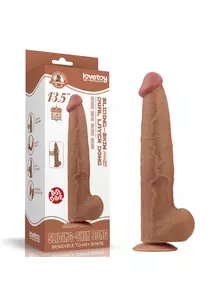 Ultrarealisztikus dildó 13.5 king sized sliding skin dual layer dildo