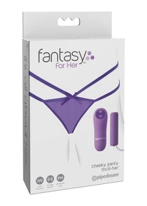 Bugyiba rejtett távirányítós vibrátor Petite panty thrill-her purple