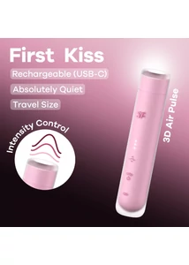 Léghullámos csikló vibrátor First Kiss
