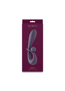 G-pont vibrátor csiklóizgatóval Secrets Forte gray