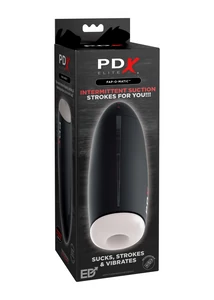 Szívó és vibráló maszturbátor Fap-o-matic black
