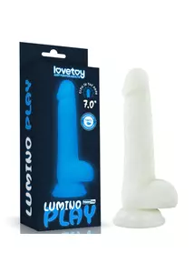 Világítós dildó tapadótalpas 7.0 lumino play silicone