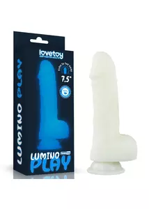 Világítós dildó tapadótalpas 7.5 lumino play silicone