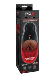 Szívó és vibráló maszturbátor Fuck-o-matic 2 black/red