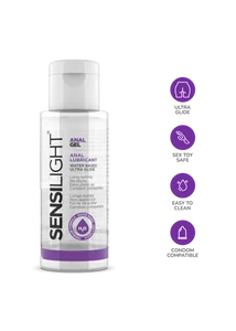 Vízbázisú anális síkosító Sensilight analgel, 30 ml