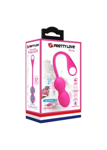 Applikációs szilikon gésagolyó Pretty Love Elvira Pink