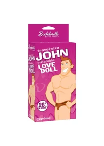 Travel Size John felfújható mini gumiférfi 66 cm