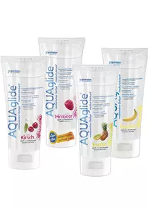 Aqua Glide gyümölcsös síkosítók, 100 ml (eper)