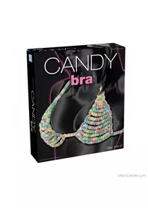 Candy Bra, színes, ehető cukorkamelltartó