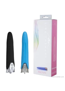 Frenzy keskenyedő szilikon rúdvibrátor (fehér) 17 cm