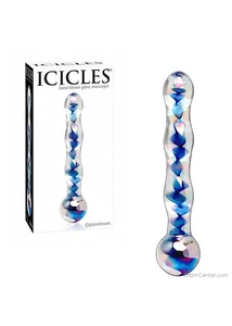 Üvegdildó Icicles No.8 - 17,8cm