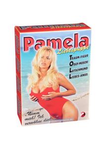 Pamela szexbaba, bögyös háromlukú gumibaba