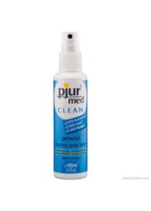 Intim fertőtlenítő Pjur med Clean 100 ml spray, testre és segédeszközökre