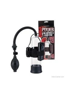 Vákumos péniszpumpa, vibrációs tojással Power Pump