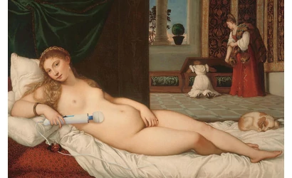 Vibrátorral Mona Lisa, Danae, Neptun, Vénusz és Napóleon