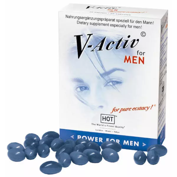 V-activ potencianövelő étrend kiegészítő férfiaknak - 20 db