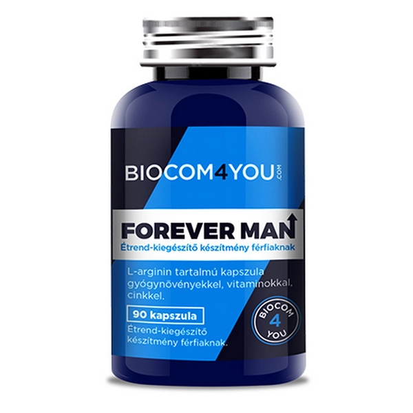 Forever Man potencianövelő kapszula férfiaknak, Biocom 90 db
