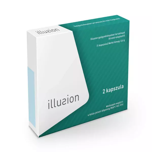 Illusion potencianövelő, 4 kapszula a stabil erekcióért