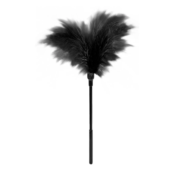 Fekete tollas csiklandozó pálca gp small tickler 32 cm