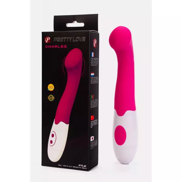 G-pont vibrátor Pretty Love Charles 17 cm