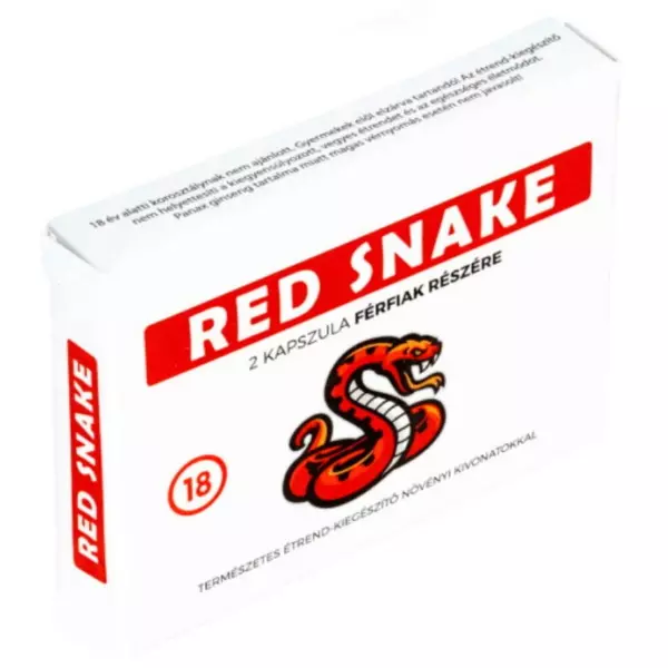 Red Snake potencianövelő kapszula 2 db