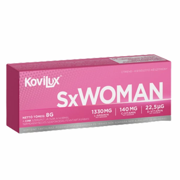 SxWOMAN női vágyfokozó KoviLux italpor és 2 kapszula
