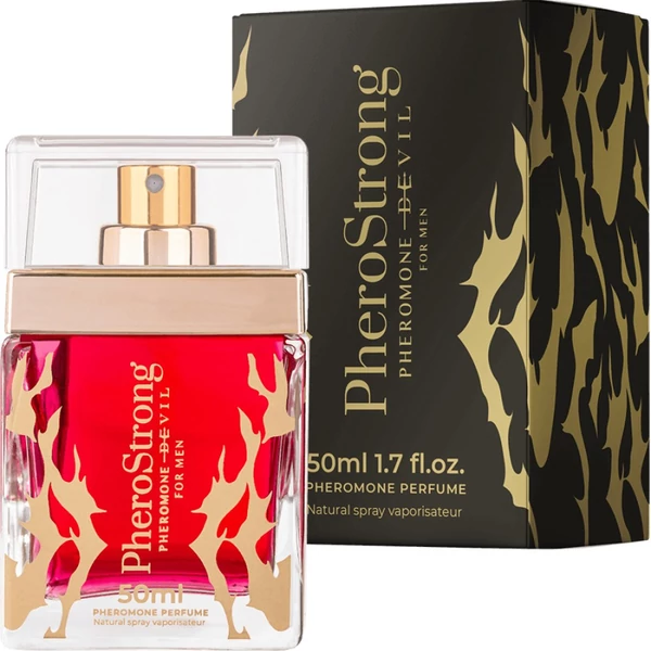 Feromon parfüm férfiaknak Pherostrong pheromone devil for men - 50 ml