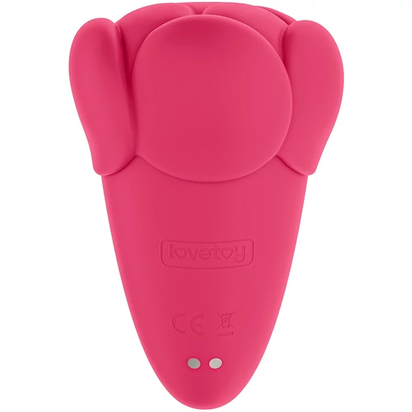 Újratölthető vibrátor Flicker rechargeable vibrator rose red