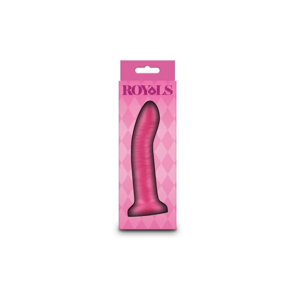 Letapasztható dildó metál rózsaszín Royals 5" Charlie 12,7 cm