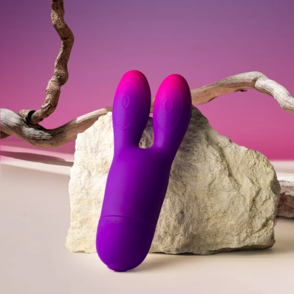 Vibrátor nyuszis Glo-girl bunny